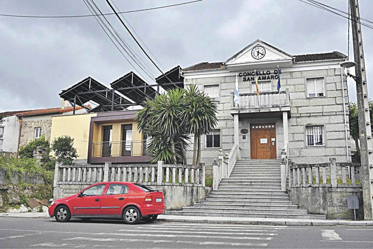 San Amaro, el concello con mayor importe deudor en 2022.