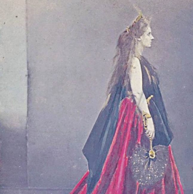 Virginia Oldoini como la reina de Etruria (Pierre-Louis Pierson, 1863).
