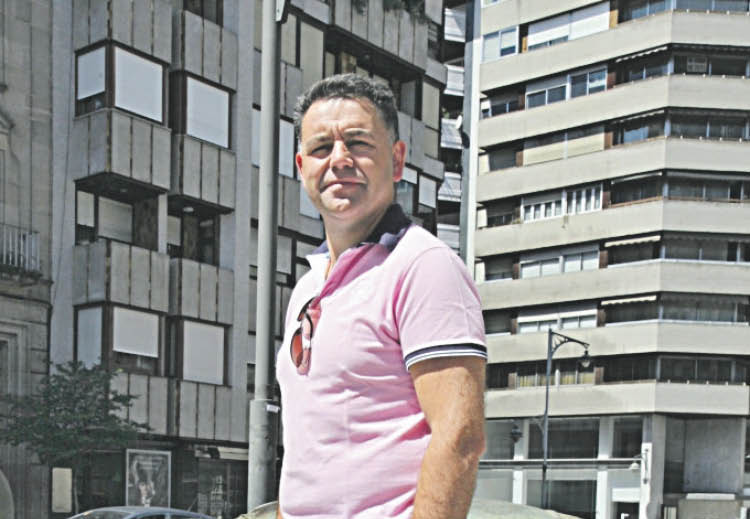 Paco Fernández, presidente de la escudería Clásicos Ourense.