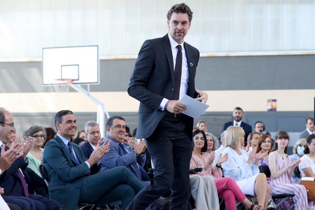 El exjugador de baloncesto Pau Gasol participará en el proyecto (EFE)
