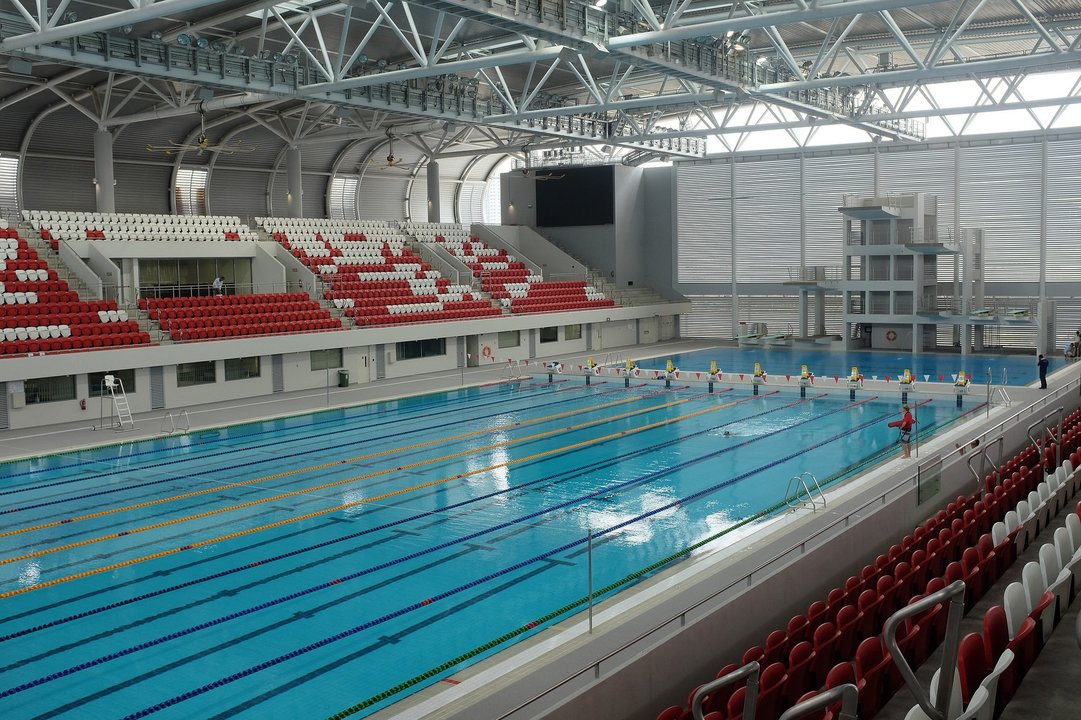 Imagen de archivo de una piscina olímpica