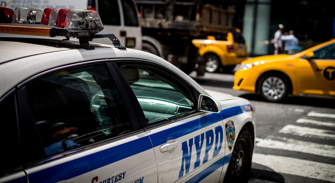 Un coche de policía de Nueva York. Foto de archivo. PIXABAY