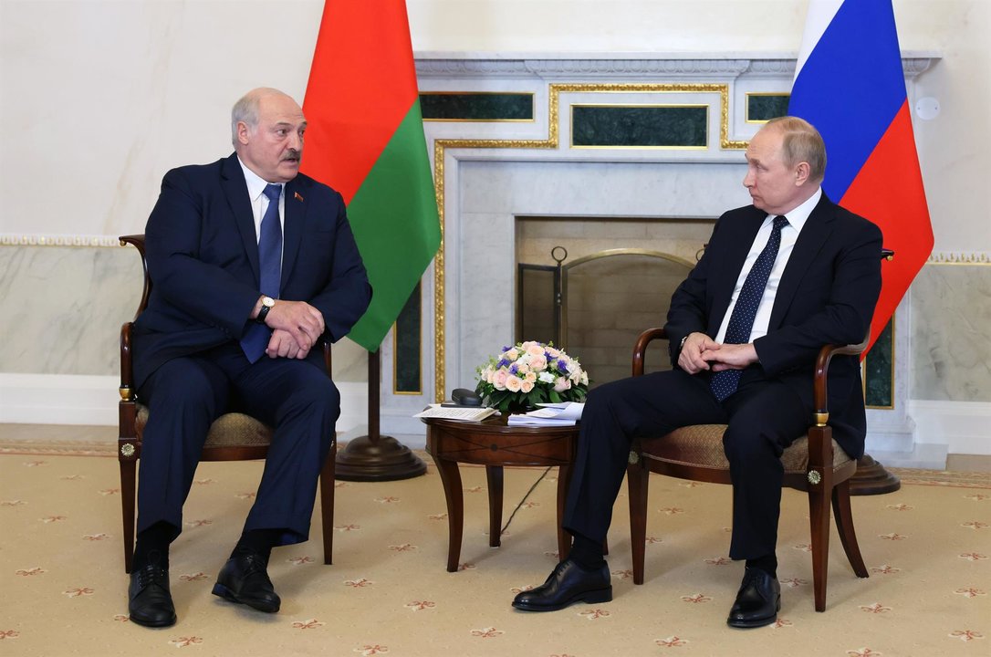 Vladimir Putin y Alexander Lukashenko (EFE)