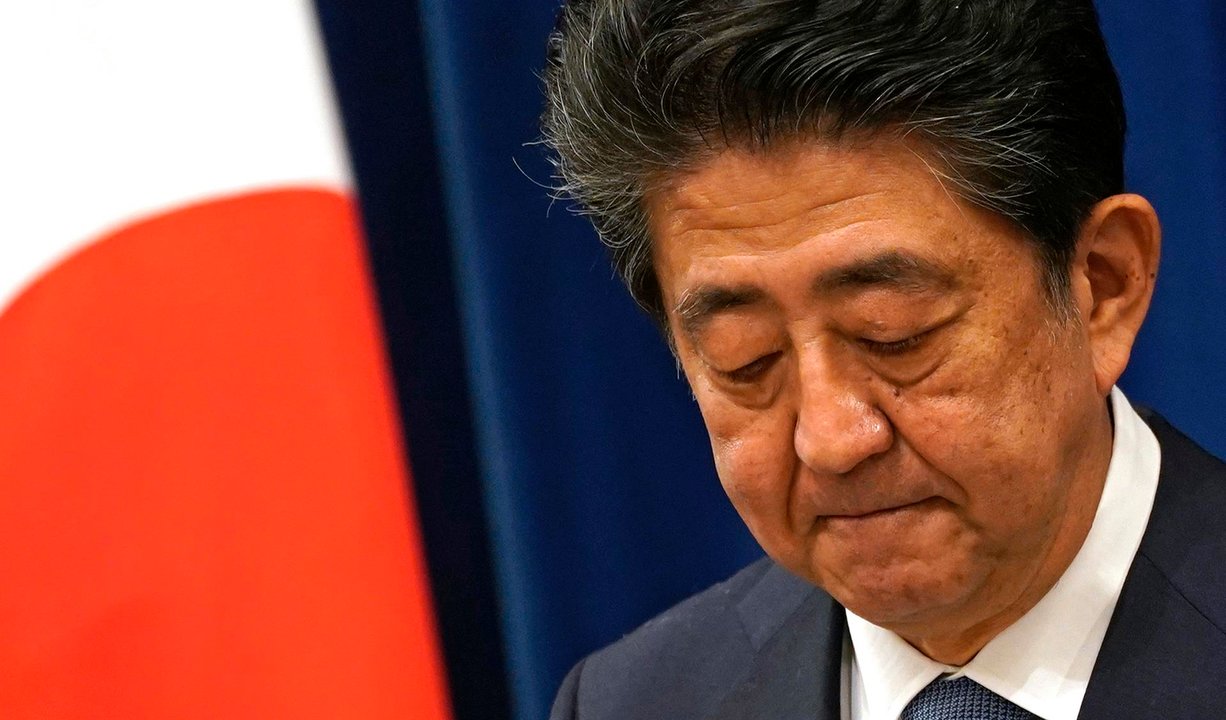 El ex primer ministro Shinzo Abe.