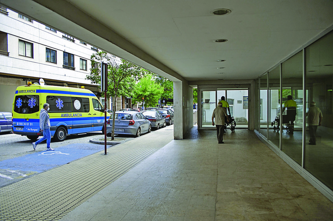 El centro de salud Valle Inclán, uno de los seis consultorios de medicina de Familia en la ciudad.