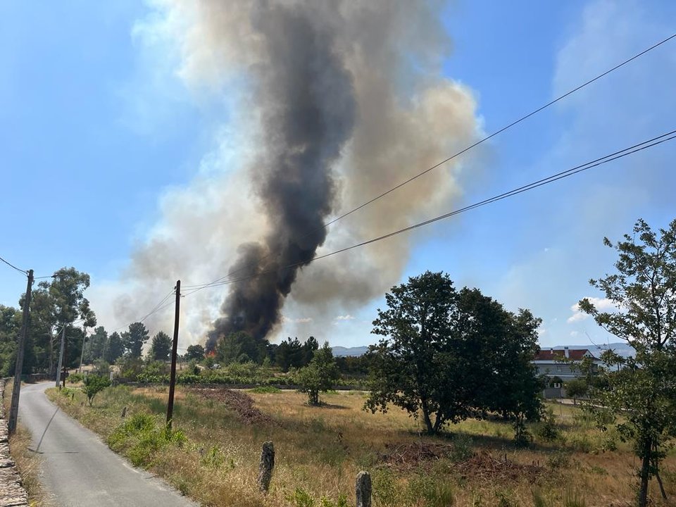 Incendio en Ábedes, Verín (C.C.)