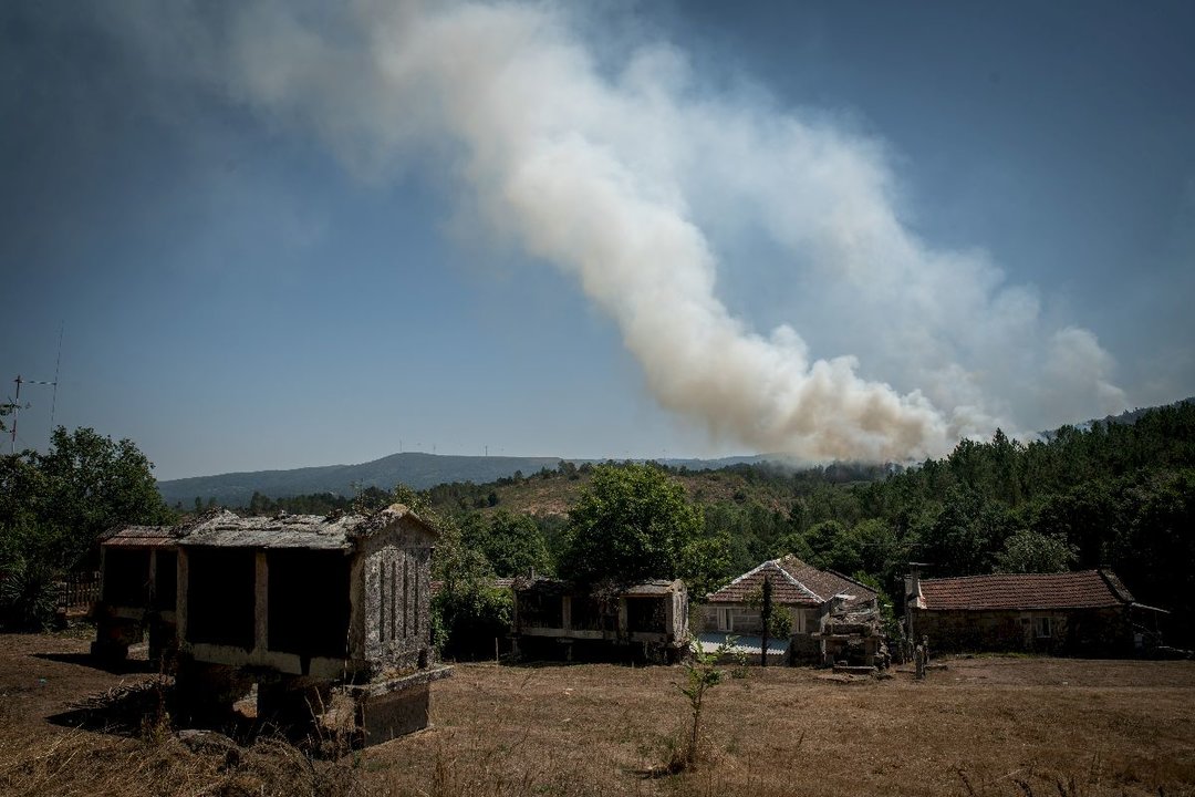 O IRIXO (VALDESOIRO). 11/08/2022. OURENSE. Crónica dos incendios de O Irixo. FOTO: ÓSCAR PINAL
