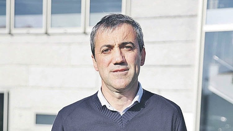 El alcalde de Amoeiro, José Luis González. MIGUEL ÁNGEL