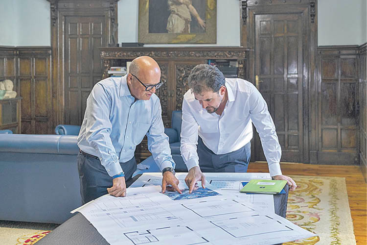 Manuel Baltar y Álvaro Fernández supervisan el proyecto.