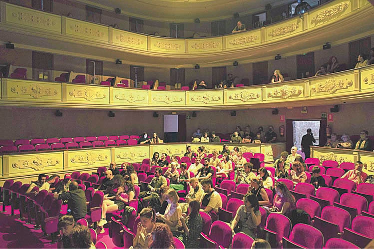 Platea de butacas del Teatro Principal de Ourense. MARTIÑO PINAL