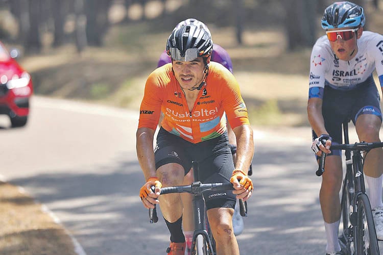 Carlos Canal, dispuesto a competir a un buen nivel en

La Vuelta 2022. EUSKALTEL EUSKADI