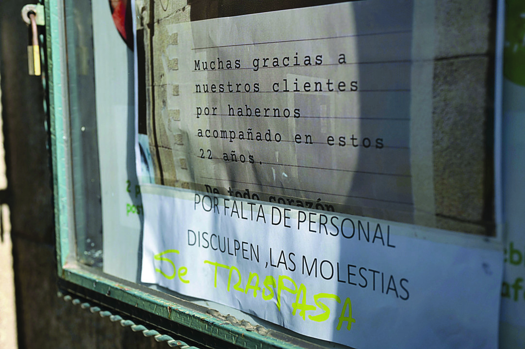 La falta de personal ha provocado el traspaso de La Mejicana, en la ciudad. (MARTIÑO PINAL)