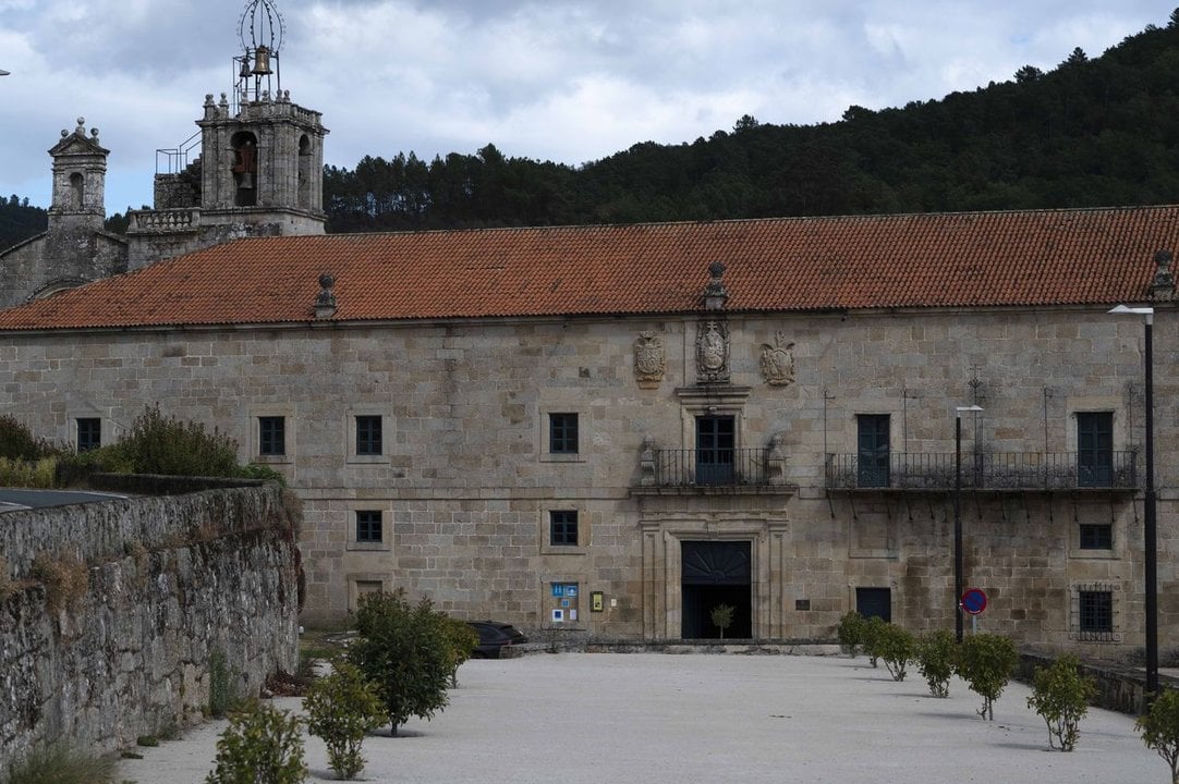 Leiro 6/9/22
Quejas vecinales sobre el mal funcionamiento del hotel en el monasterio de San Clodio

Fotos Martiño Pinal