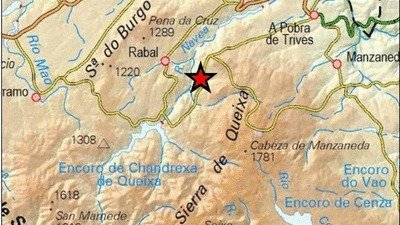 Terremoto en Chandrexa de Queixa