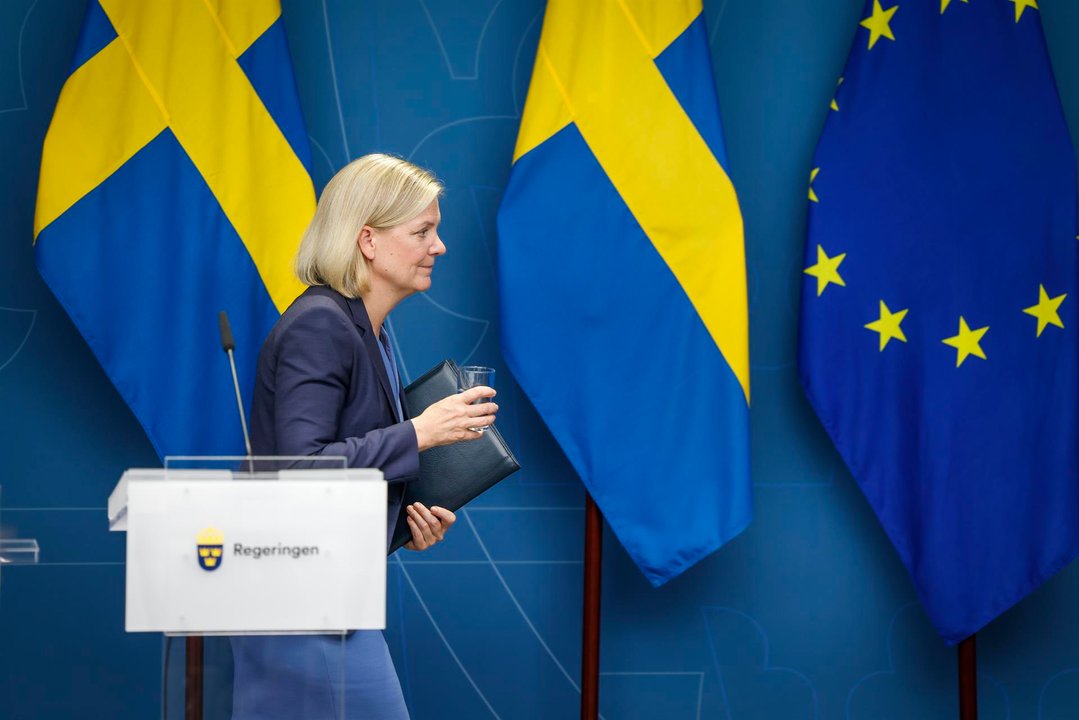 La primera ministra de Suecia, Magdalena Andersson (EFE)