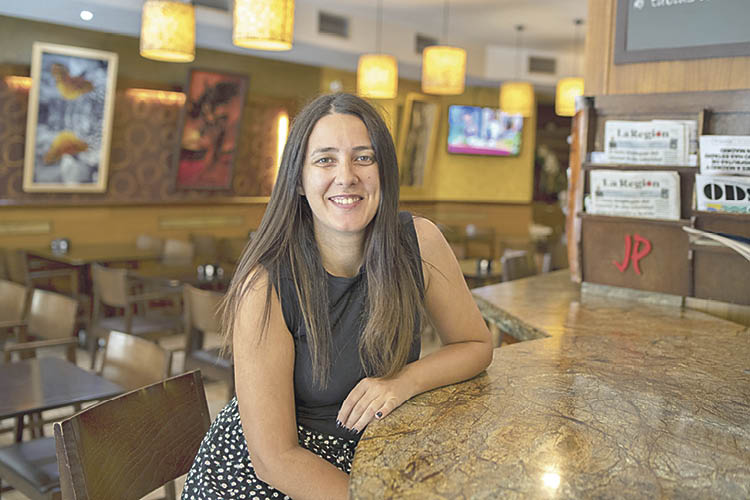 Lucía Salgueiros, propietaria de Café Tapería JP.