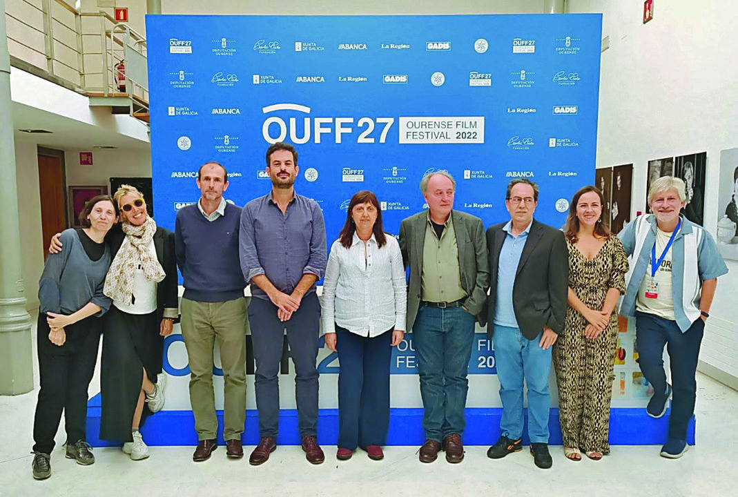 Foto de familia de los productores que participaron en la reunión del OUFF.