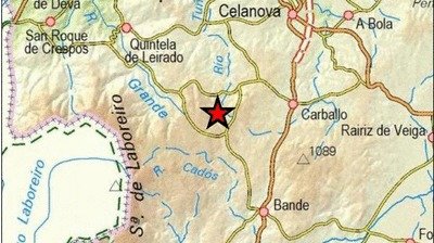Terremoto en Verea, el 2 de octubre de 2022.