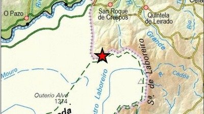 Terremoto entre Portugal y Ourense