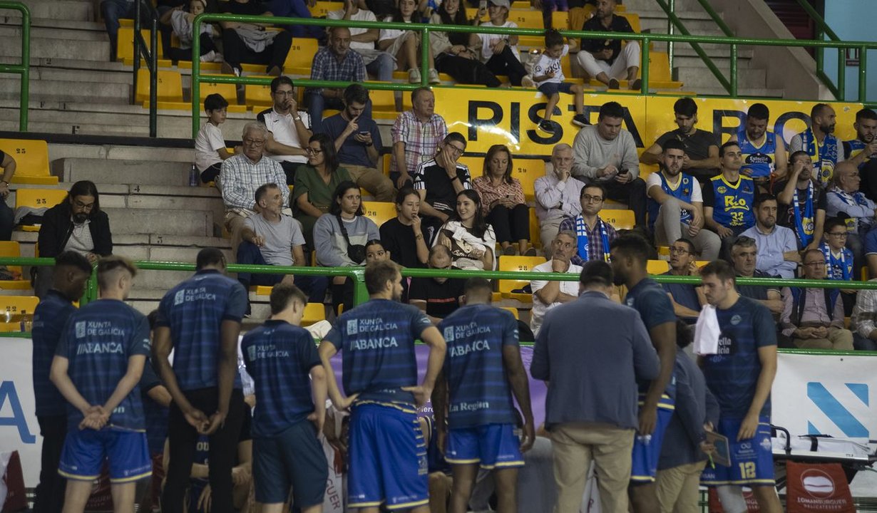 Ourense. 07/10/2022. Partido de basket de Leb Oro entre el COB y el Gipúzcua.
Foto: Xesús Fariñas