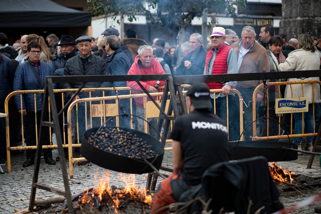 Festa da Castaña e o Cogumelo en Riós.
Foto: Xesús Fariñas