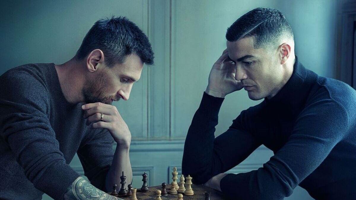 Messi y Cristiano, en la campaña de Louis Vuitton.