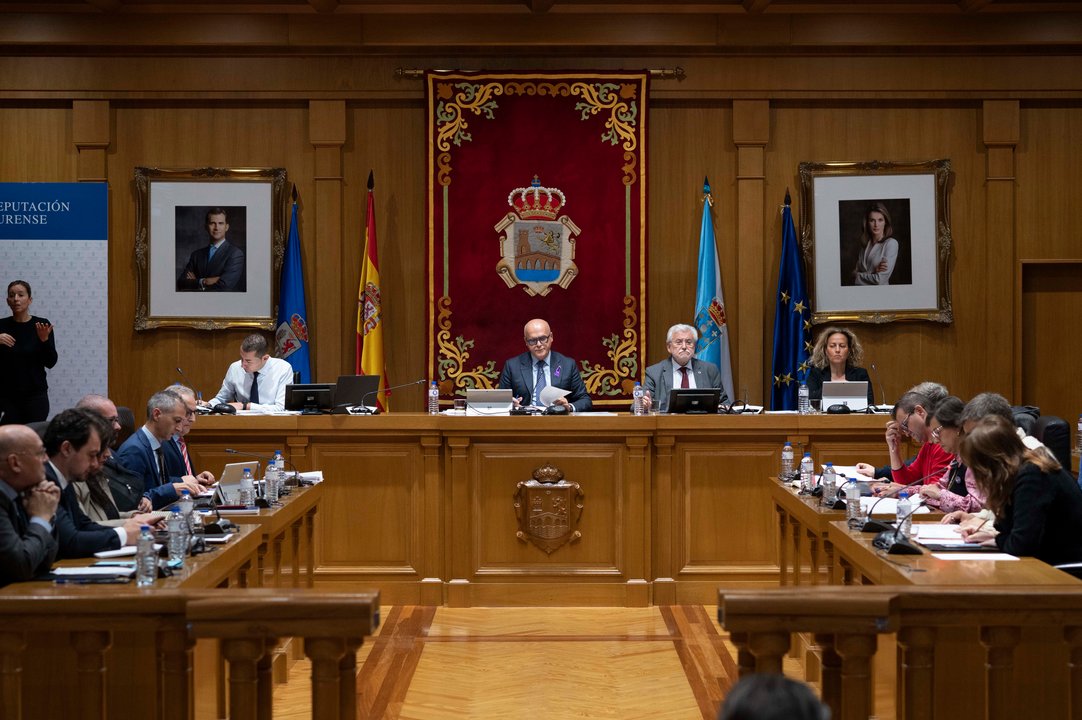 Pleno en la diputación de Ourense

Fotos Martiño Pinal