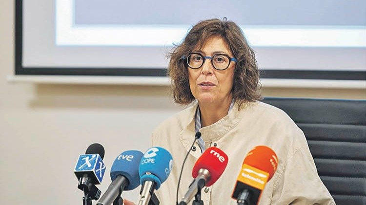 María Tabarés, directora de Cáritas.