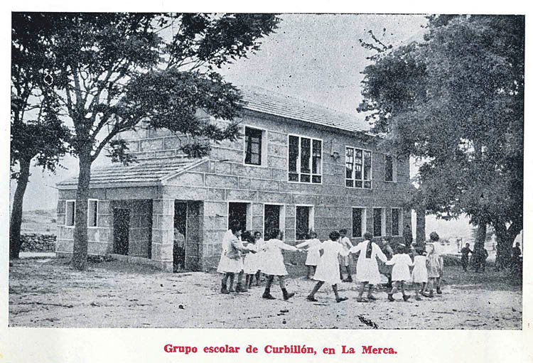 Una escuela rural en el Municipio de La Merca.