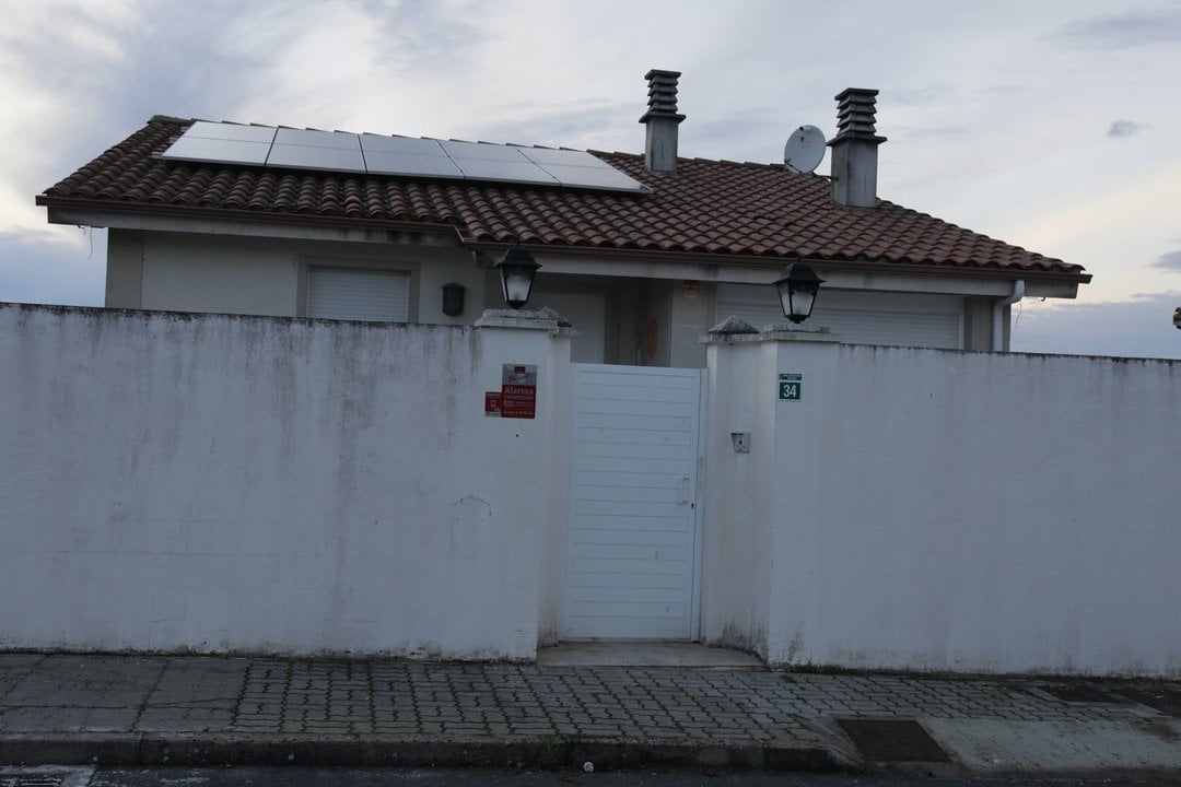 MONTERREI (PEREIRO) 7/12/2022.- Vivienda del narco deteneido en Asturias. José Paz