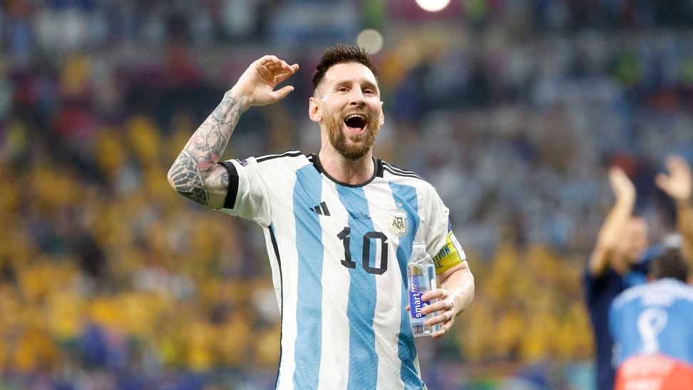 Messi, con Argentina. EFE