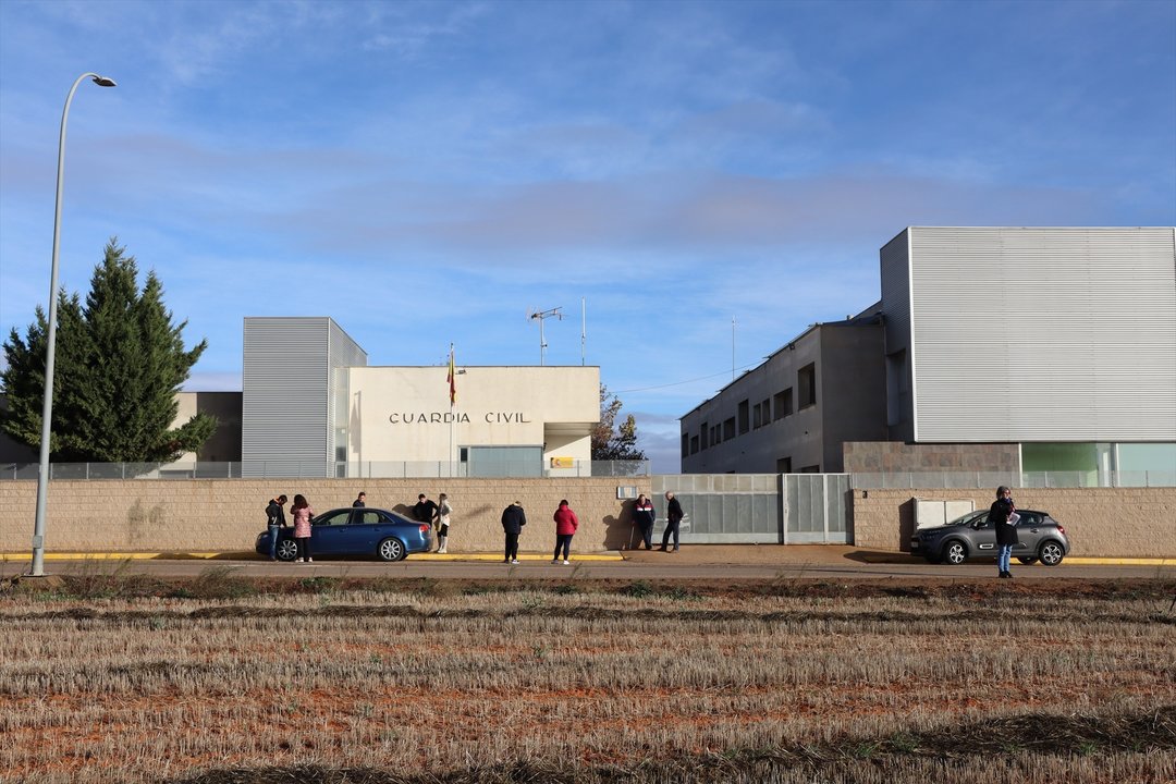 Vista general del cuartel de la Guardia Civil en Quintanar del Rey, Cuenca, donde ha ocurrido el suceso. Foto: EuropaPress.