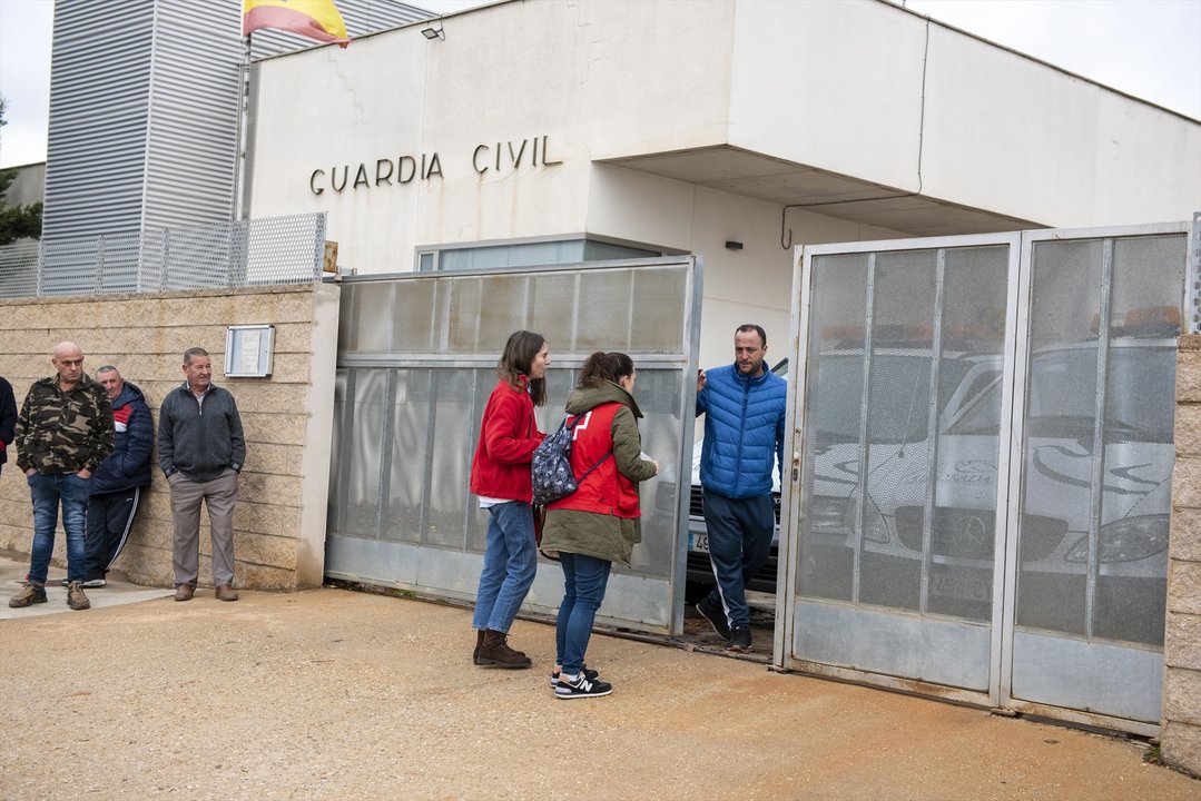Cuartel de la Guardia Civil en Quintanar del Rey, Cuenca. Foto: EuropaPress