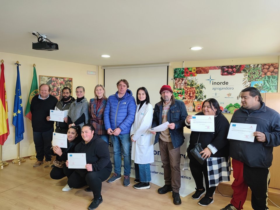 Clausura e entrega de diplomas do curso que organiza o Inorde e Cáritas Ourense
