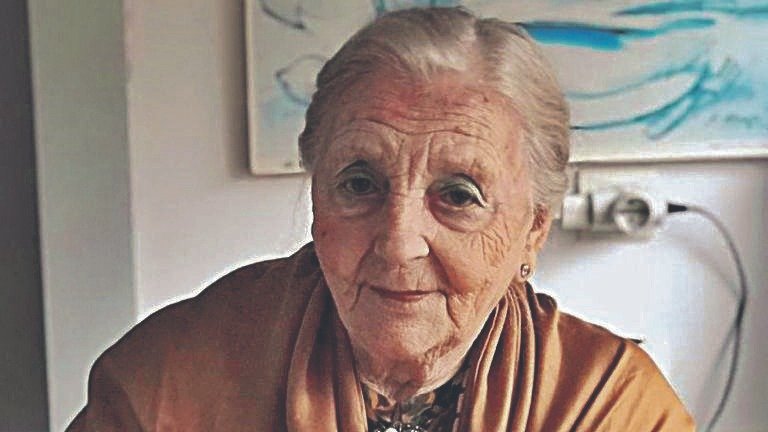 Margarita Escudero, una centenaria de lucidez y actividad.