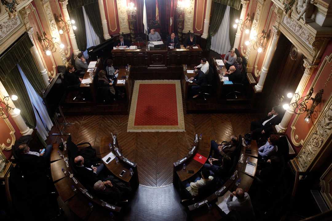 Último pleno municipal del Concello de Ourense en 2022