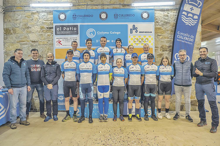 La general de la Copa Galicia de ciclocross ya tiene campeones autonómicos después de la prueba que cerró el certamen, en Culleredo.