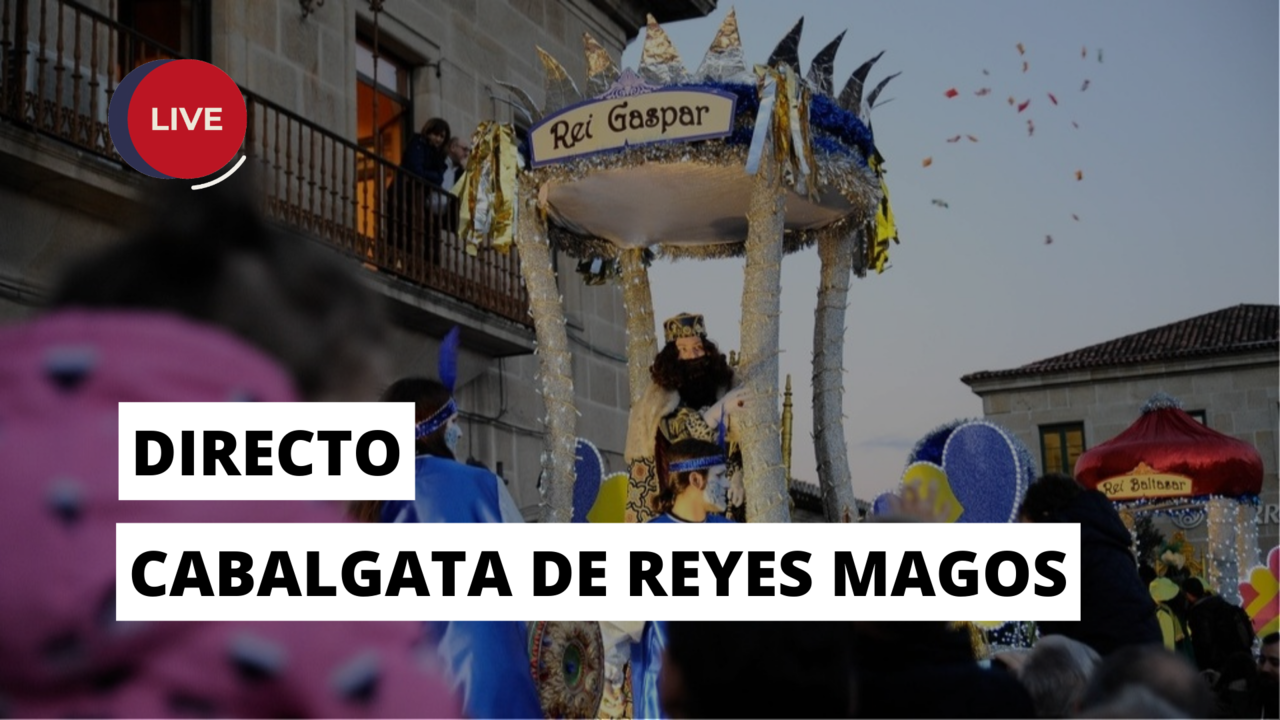 Cabalgata de los Reyes Magos de Ourense, en directo