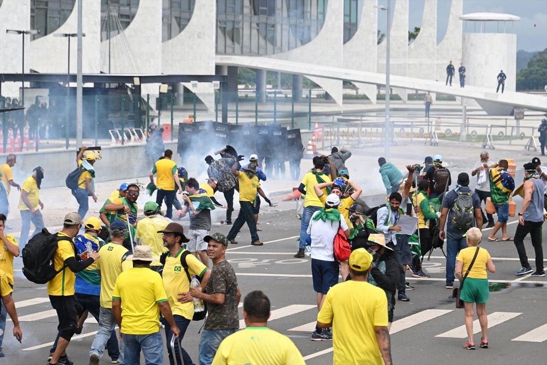 Los seguidores de Bolsonaro asaltan las instituciones brasileñas (EUROPA PRESS).