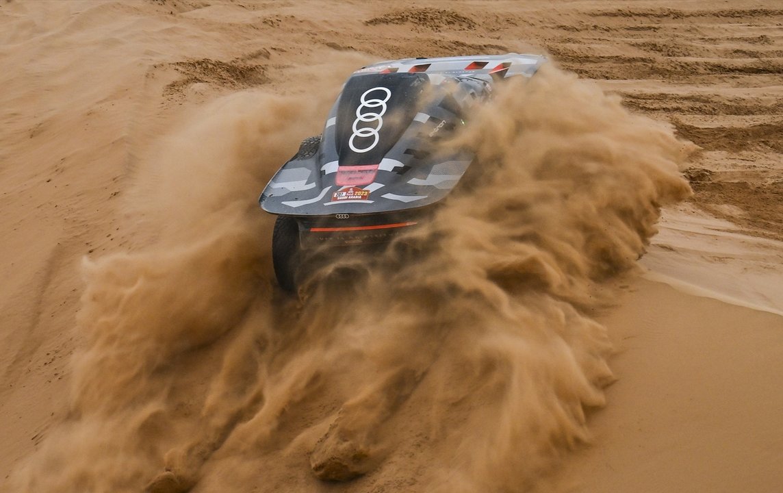El Audi de Carlos Sainz en el Dakar (EUROPA PRESS).