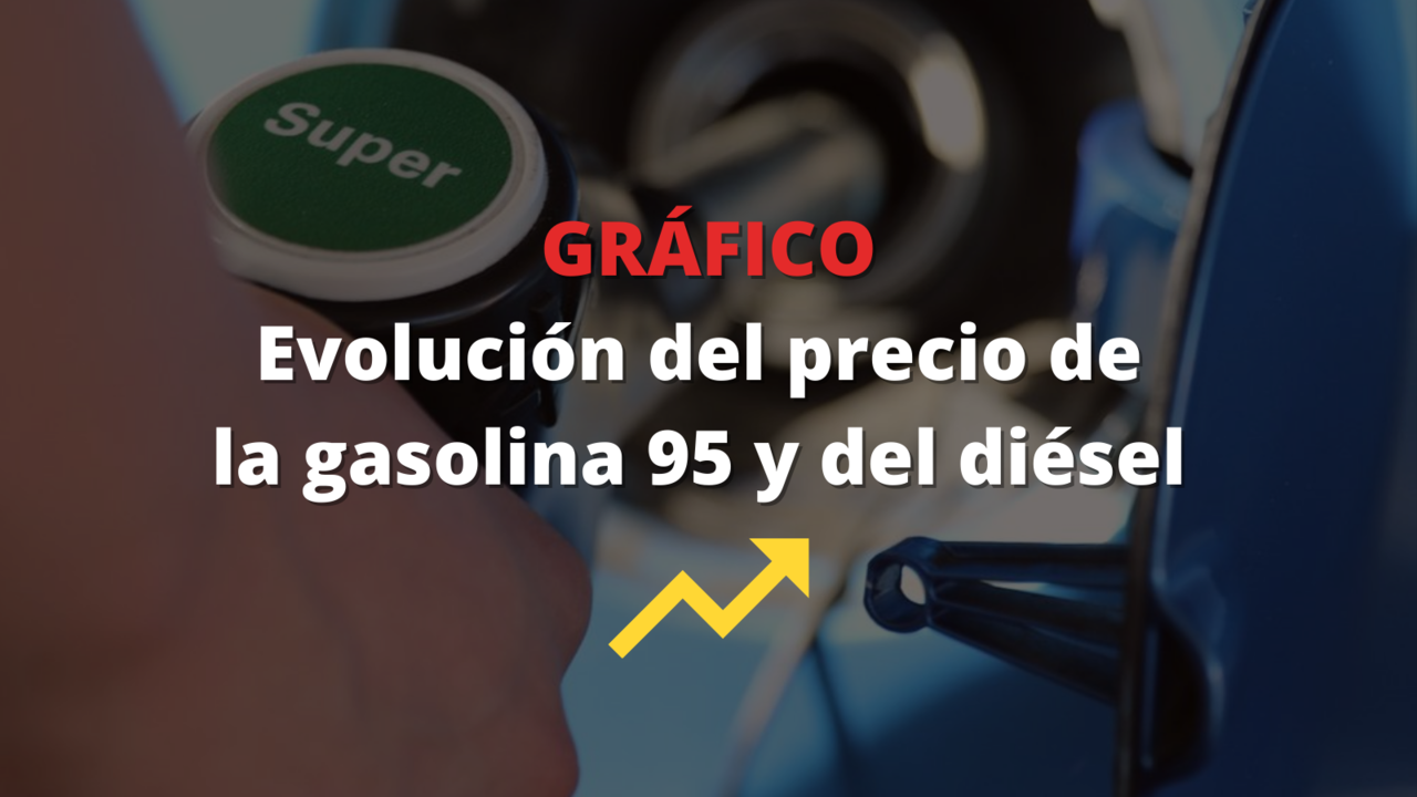 Cartón Precio Gasolina Diésel