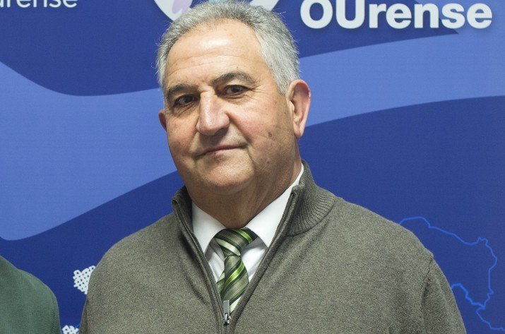 El alcalde de Paderne de Allariz, José Manuel Fernández