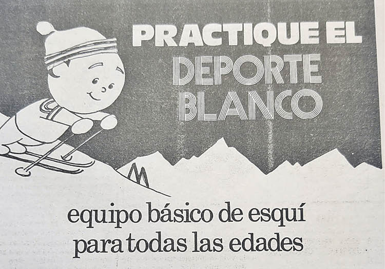 (2) Publicidad en La Región de 1973.