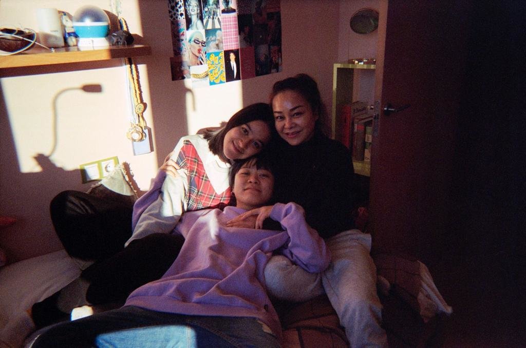 La familia de Lucía Sun y Xiao Hong