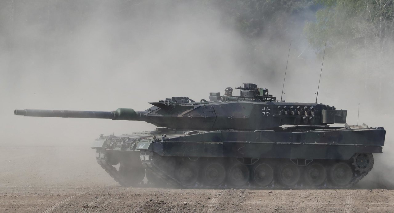 Un tanque Leopard 2. Foto: EFE.