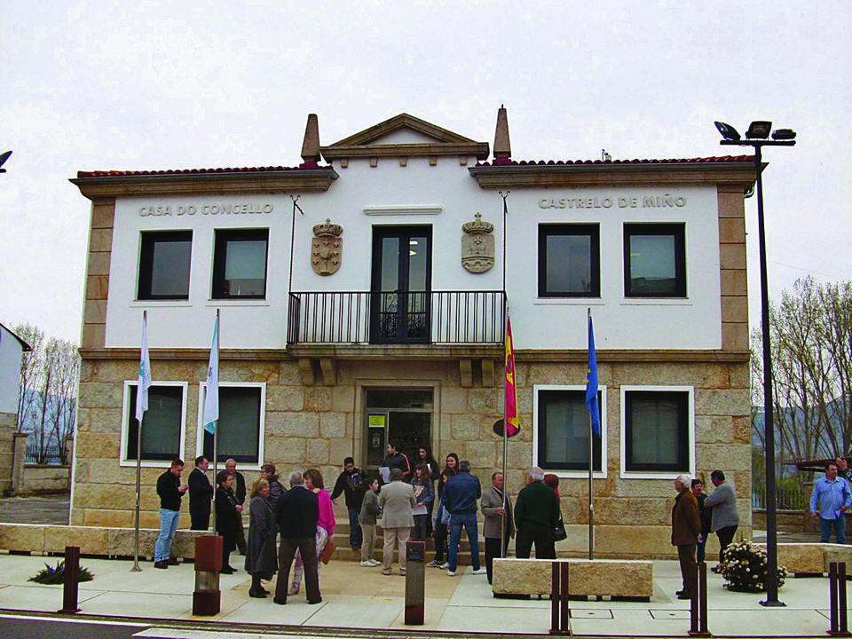 Casa Consistorial del municipio de Castrelo de Miño.