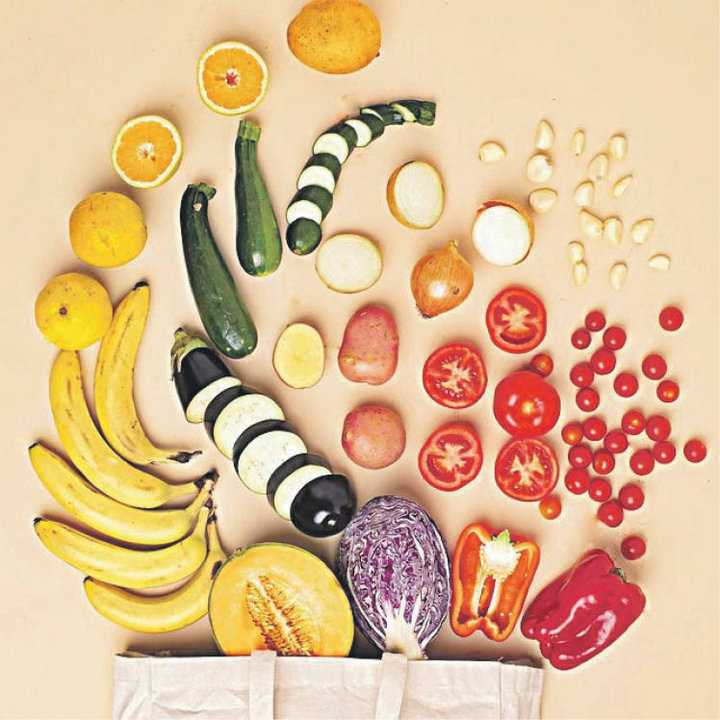 En la dieta DASH, las frutas y verduras son protagonistas.