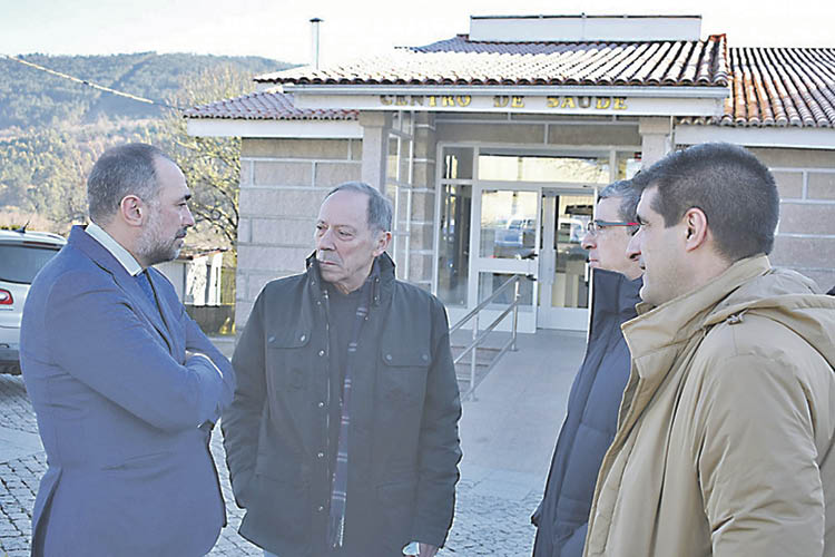 Julio García, Manuel Prado, Félix Rubial y Gabriel Alén.