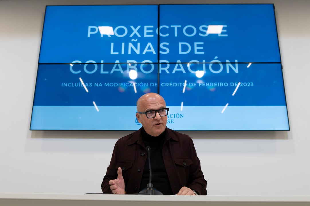 Rueda de prensa del presidente de la diputación J. Manuel Baltar

Fotos Martiño Pinal