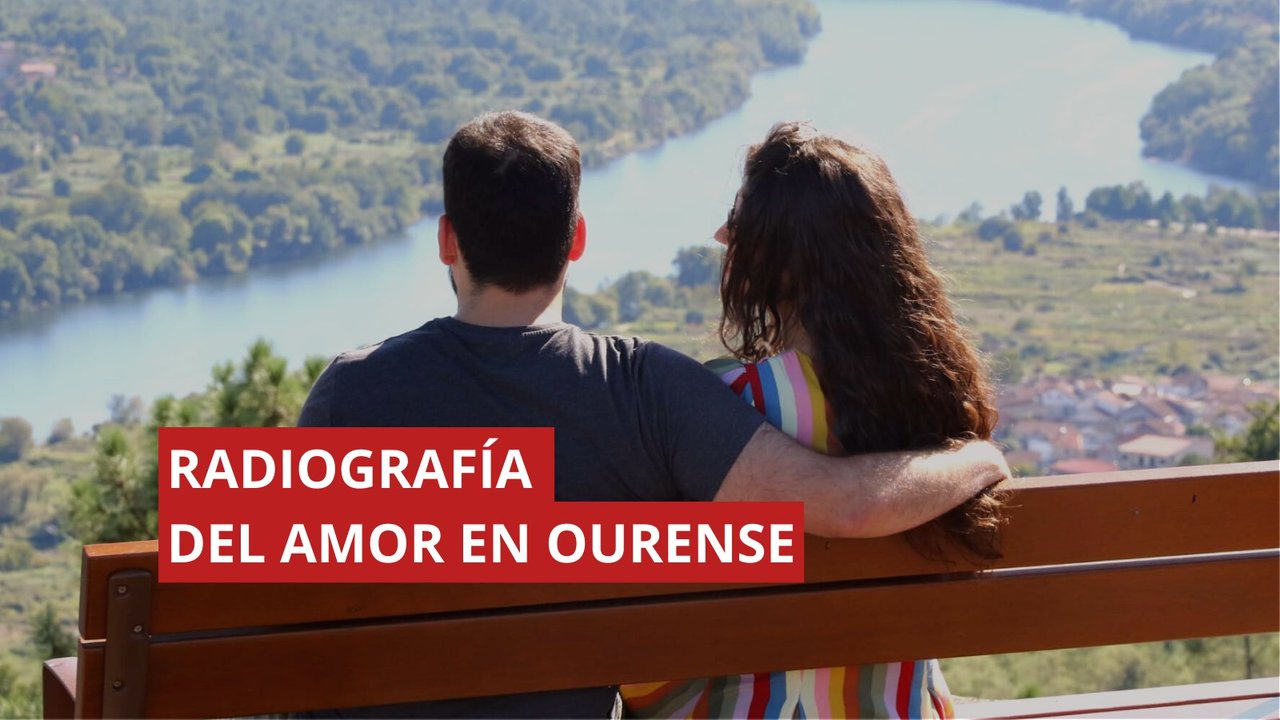 Radiografía del amor en Ourense para San Valentín 2023